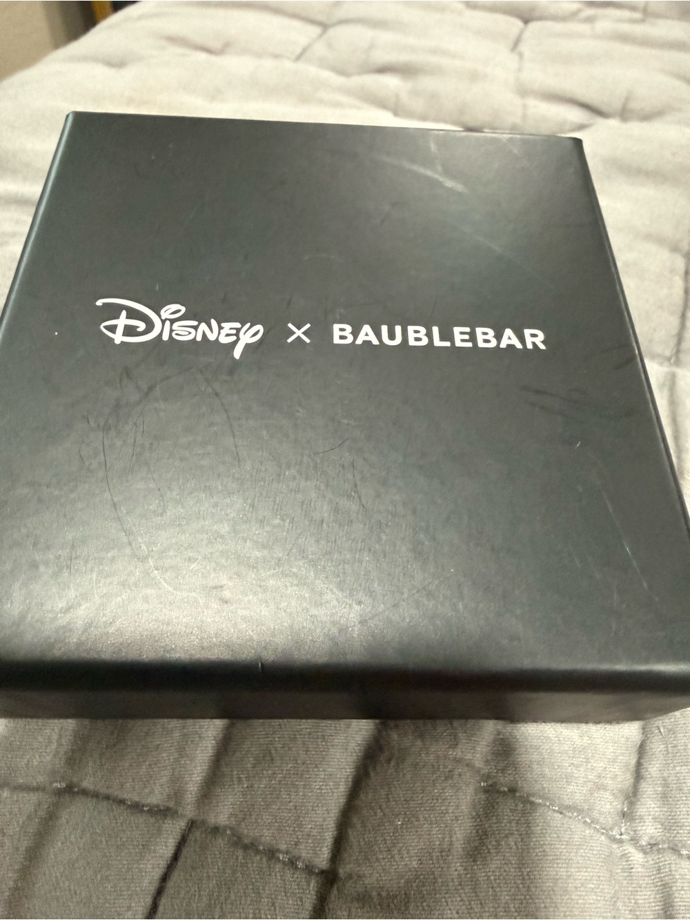Disney x Baublebar Gold Mickey Outline Hoop Earrings - Picture 4 of 4